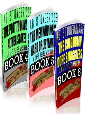 cover image of Rafe Velez Mysteries Bundle #2 (4-6)
